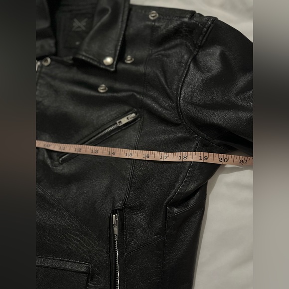 Deadwood leather jacket black - Picture 7 of 16